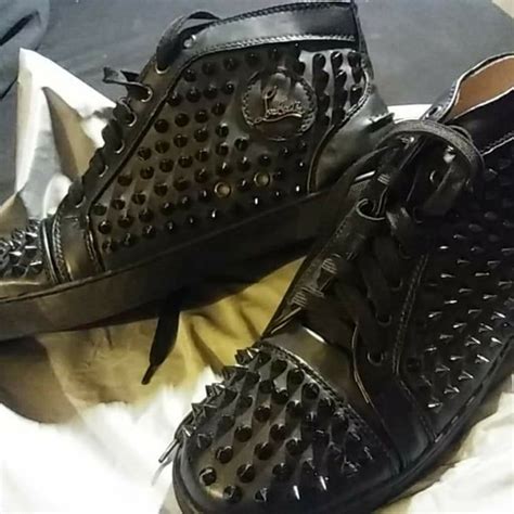 louis vuitton spike trainers